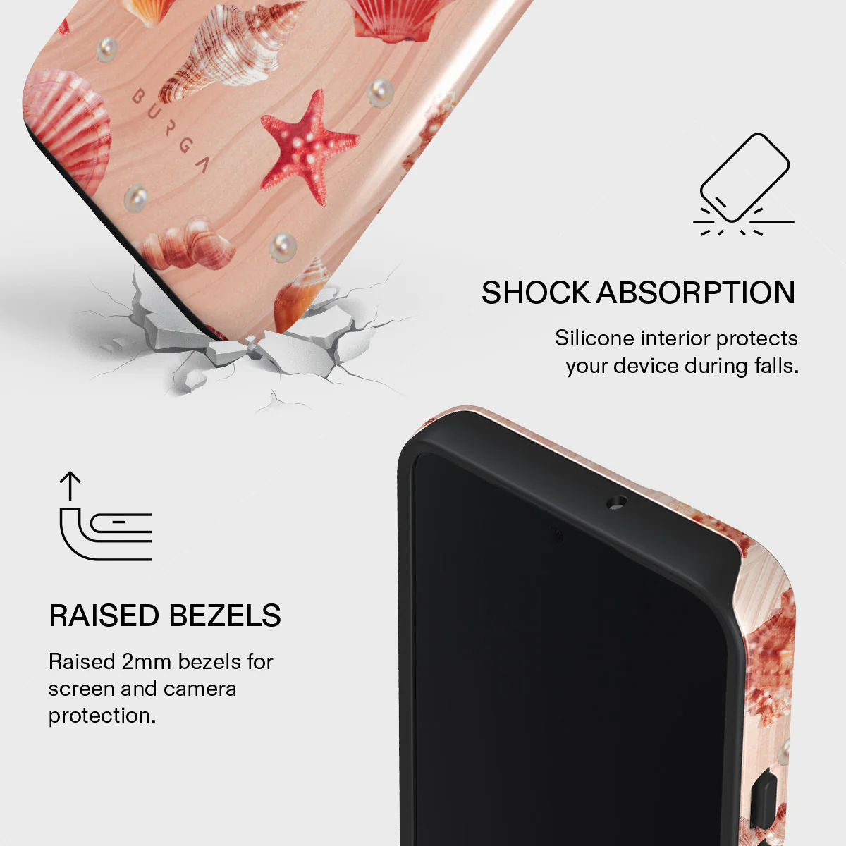 Seashells - Samsung Galaxy S22 Case - Image 4