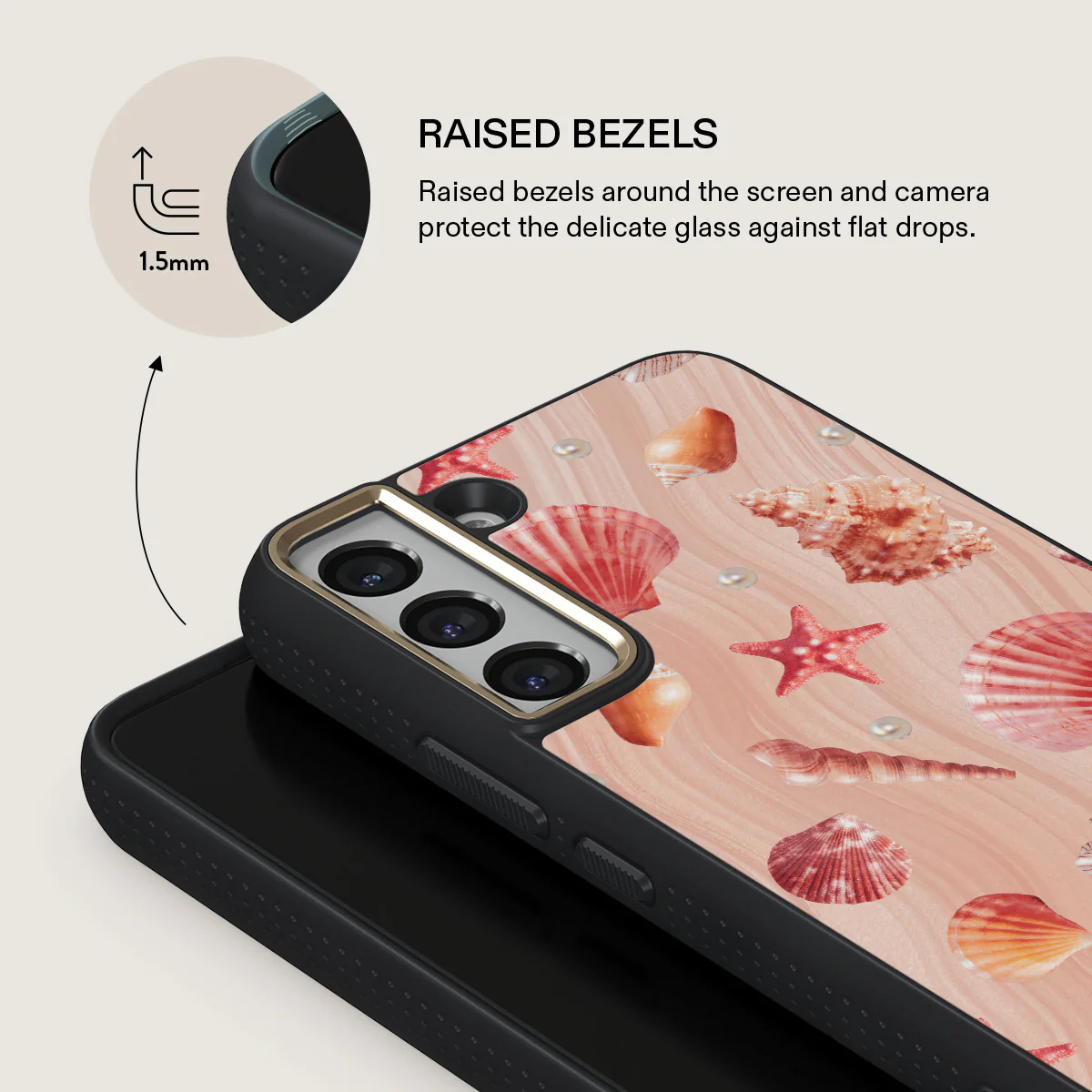 Seashells - Samsung Galaxy S22 Plus Case - Image 8