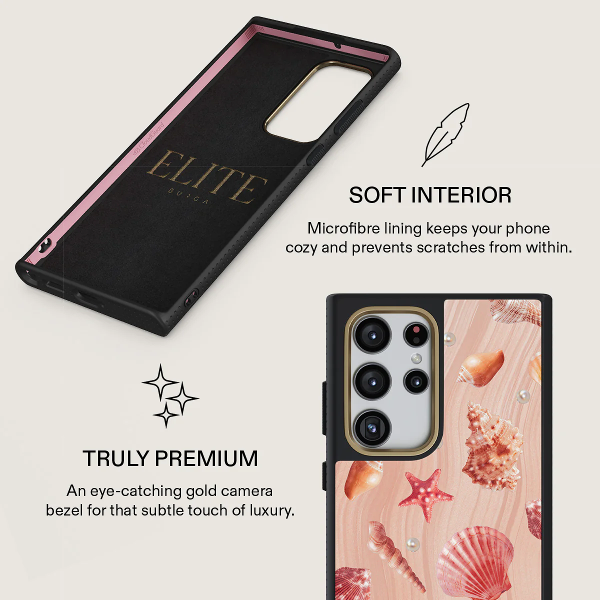 Seashells - Samsung Galaxy S23 Ultra Case - Image 10