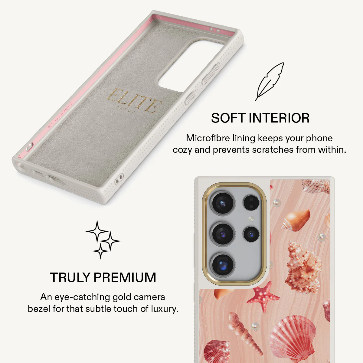 Seashells - Samsung Galaxy S23 Ultra Case - Image 24
