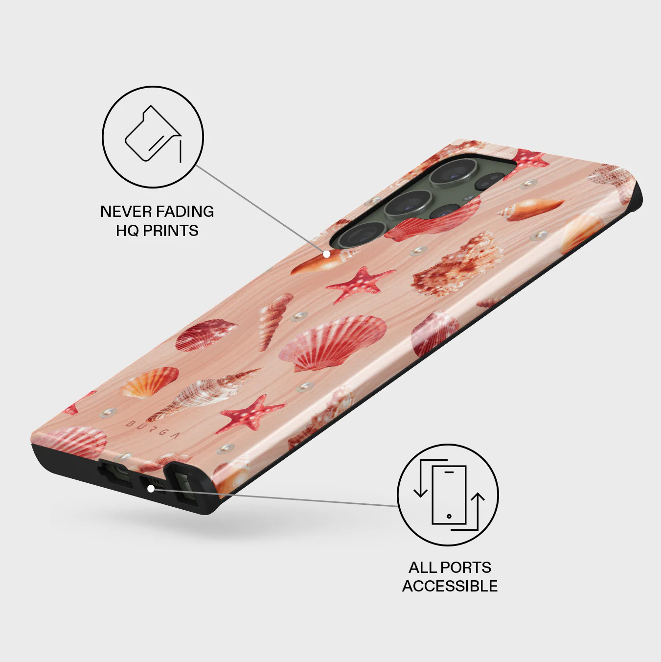 Seashells - Samsung Galaxy S23 Ultra Case - Image 3