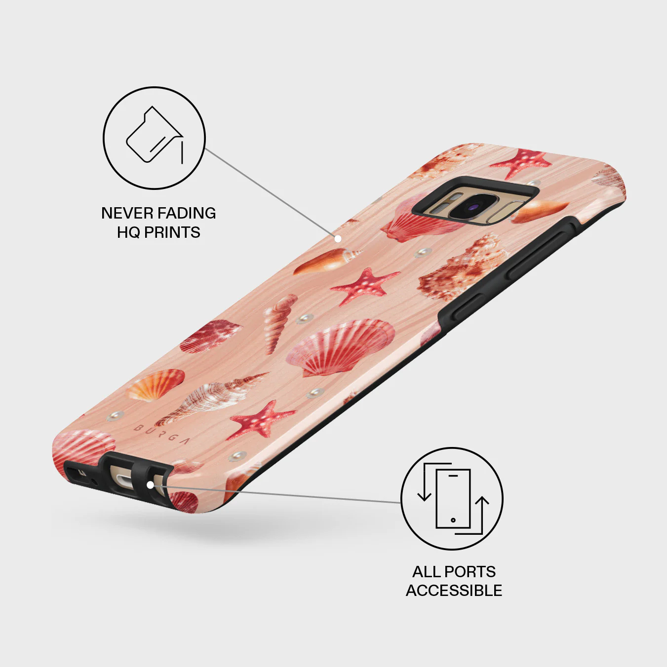 Seashells - Samsung Galaxy S8 Case - Image 7