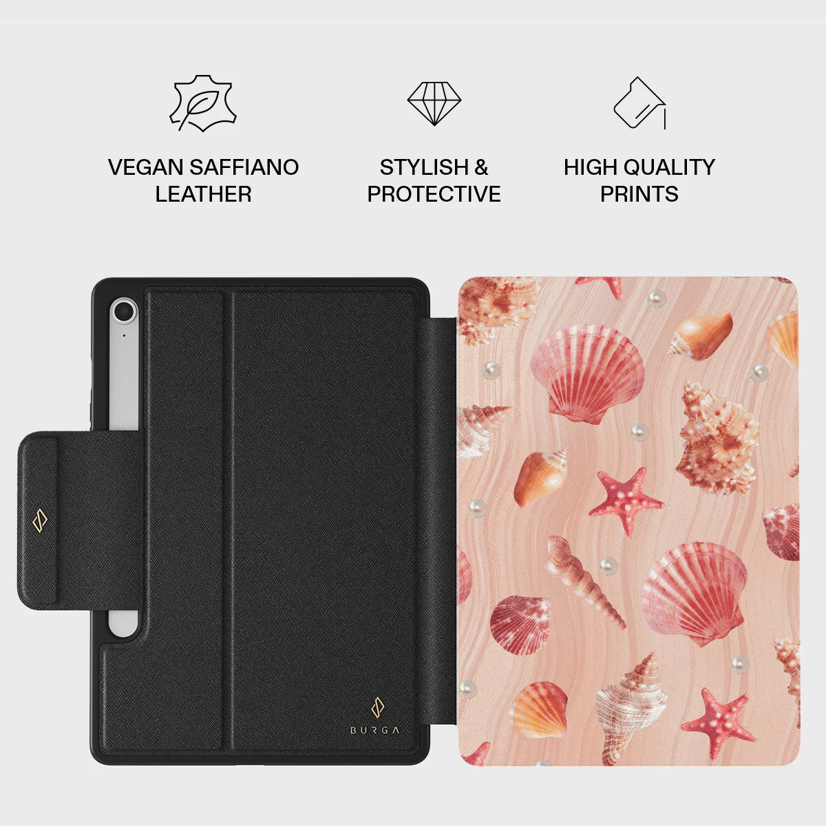 Seashells - Samsung Galaxy Tab S10 FE Case - Image 2
