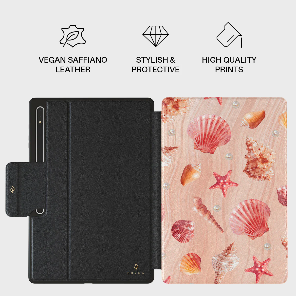 Seashells - Samsung Galaxy Tab S10 Ultra Case - Image 2