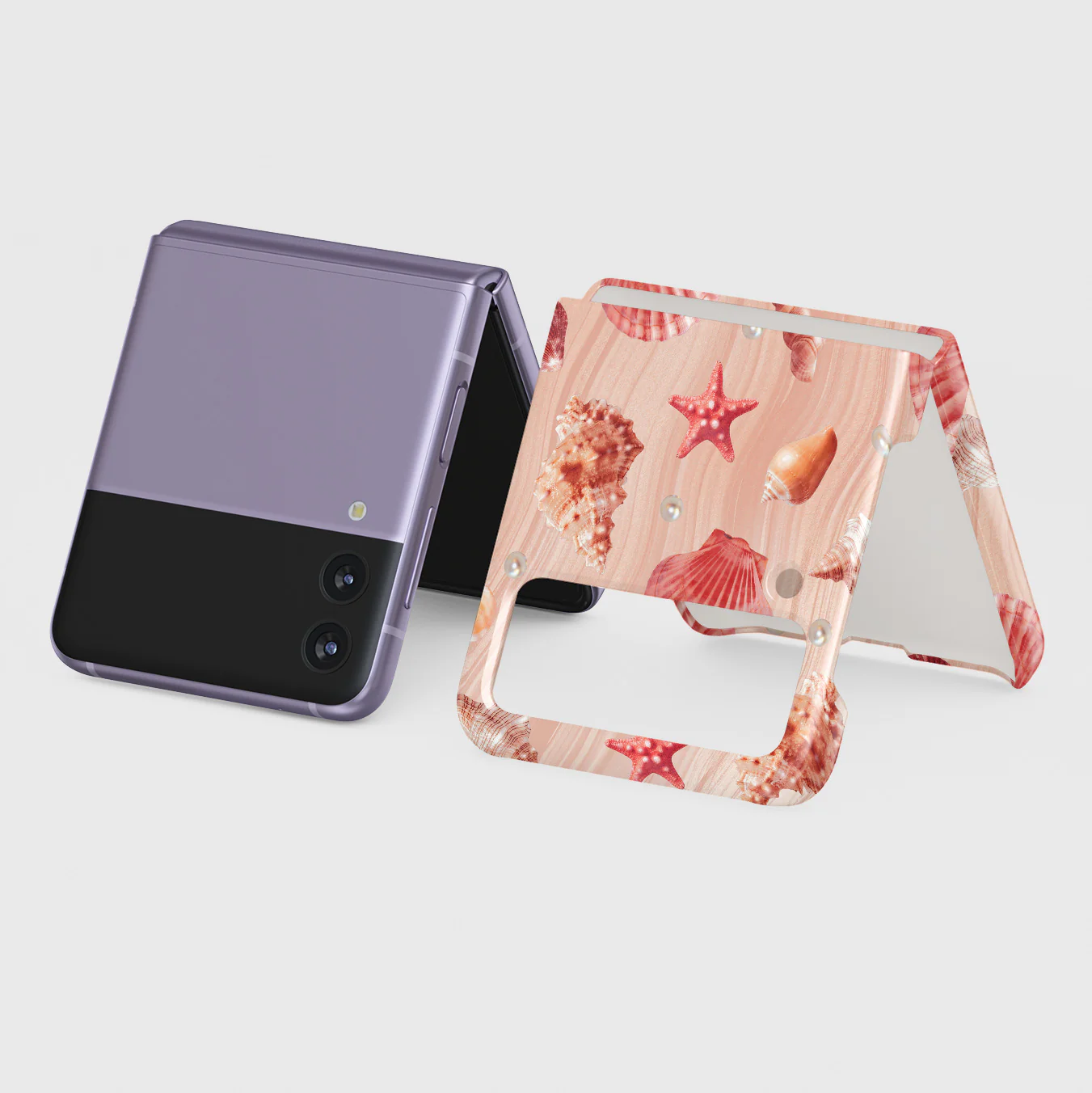 Seashells - Samsung Galaxy Z Flip 4 Case - Image 5