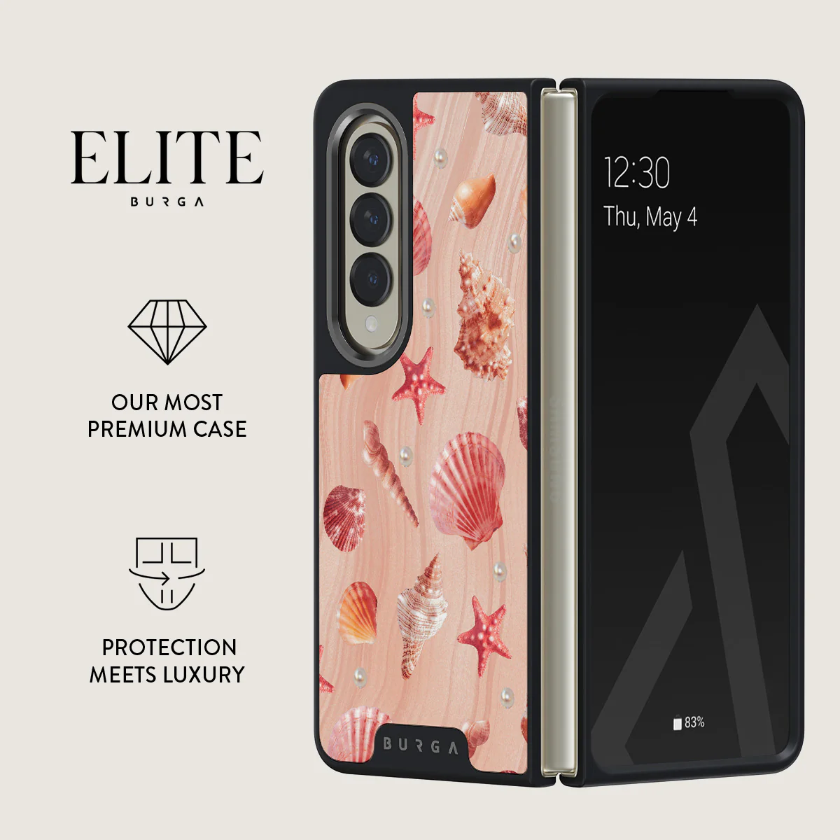 Seashells - Samsung Galaxy Z Fold 4 Case - Image 14