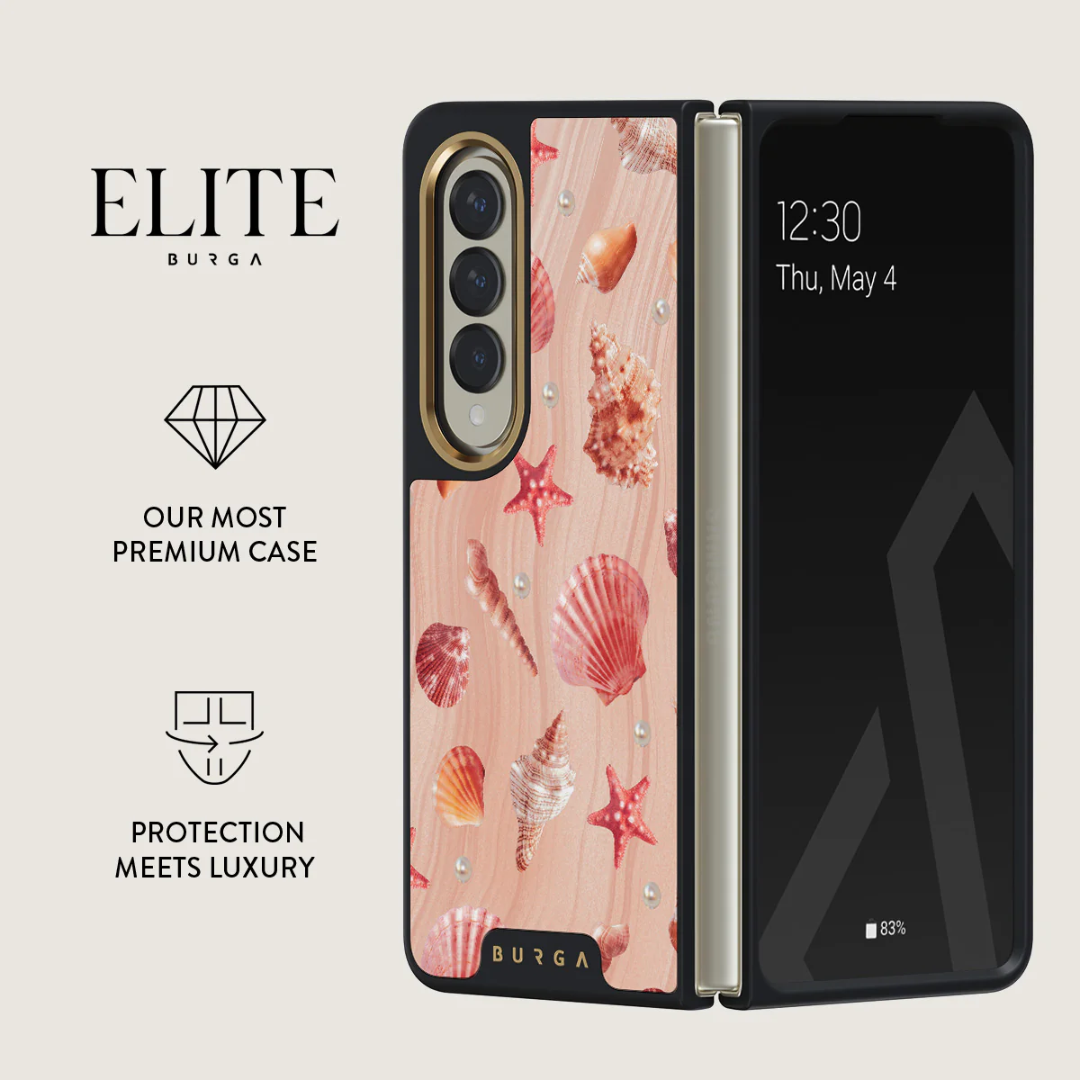 Seashells - Samsung Galaxy Z Fold 4 Case - Image 7