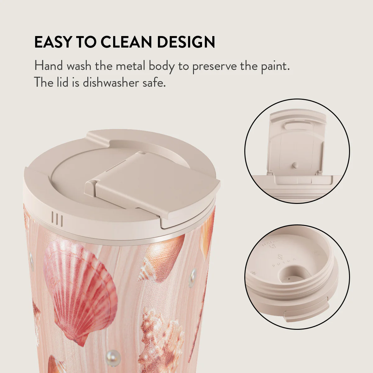 Seashells - Travel Mug - Image 16