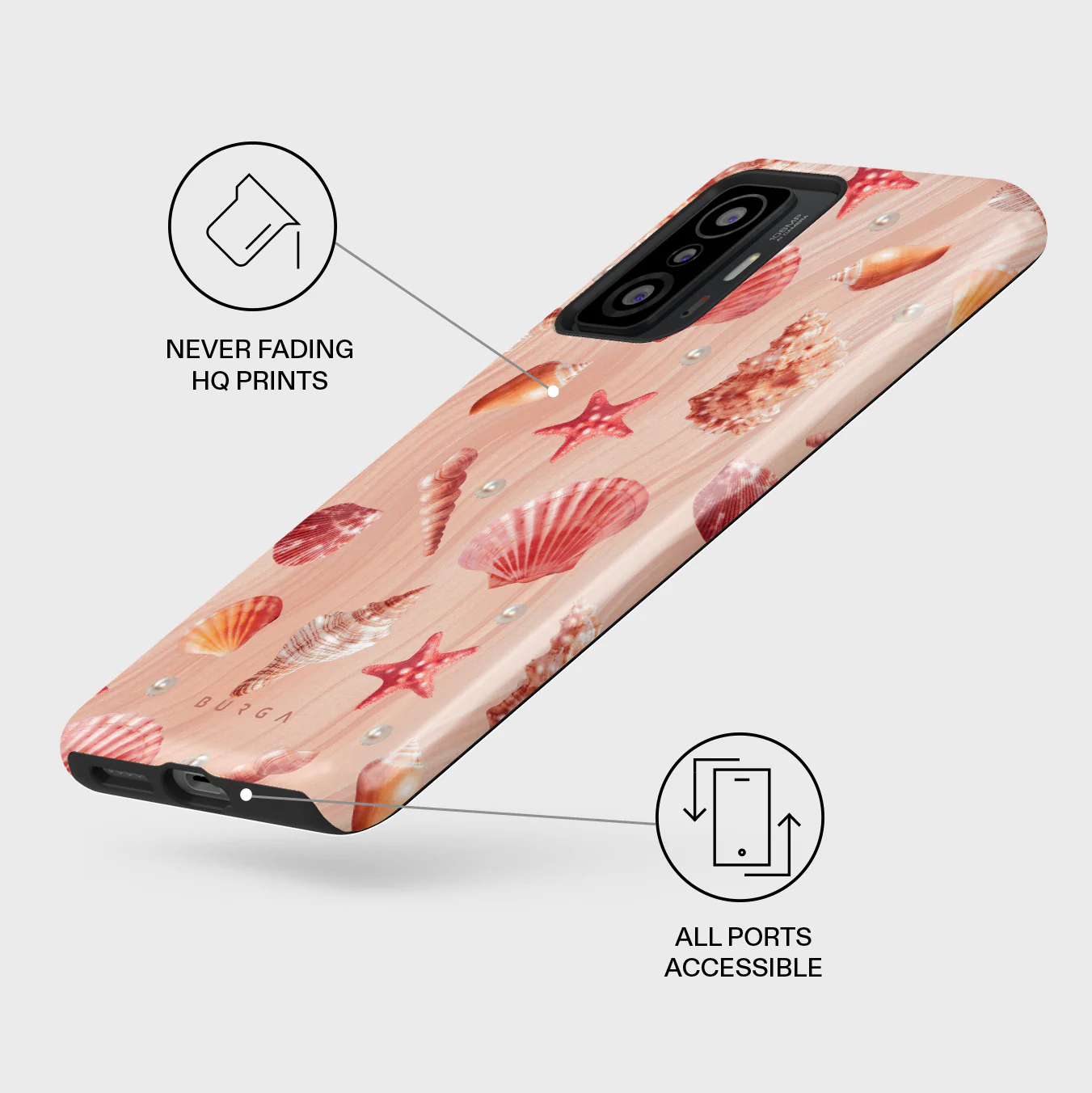 Seashells - Xiaomi 11T / 11T Pro Case - Image 3