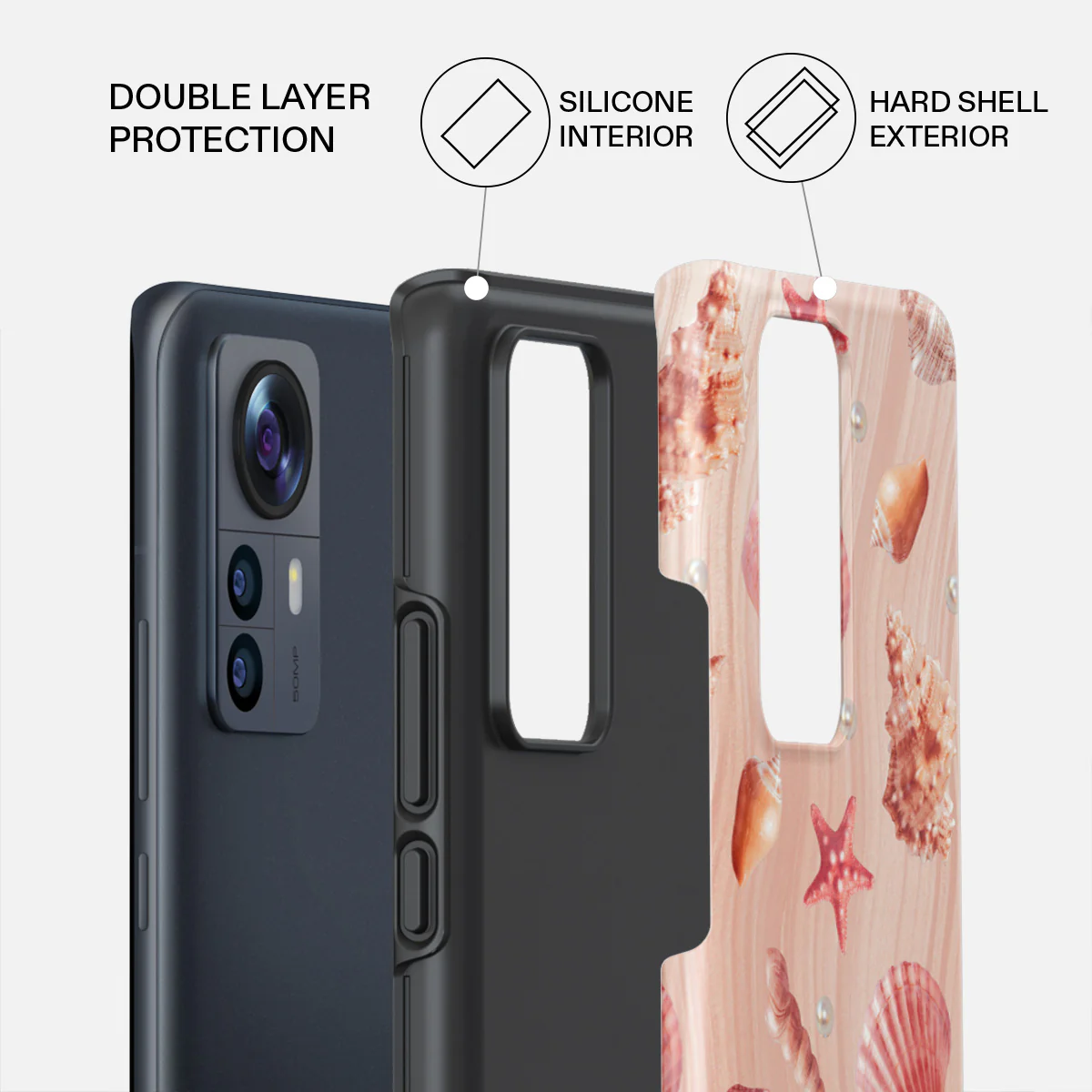 Seashells - Xiaomi 12 Case - Image 2