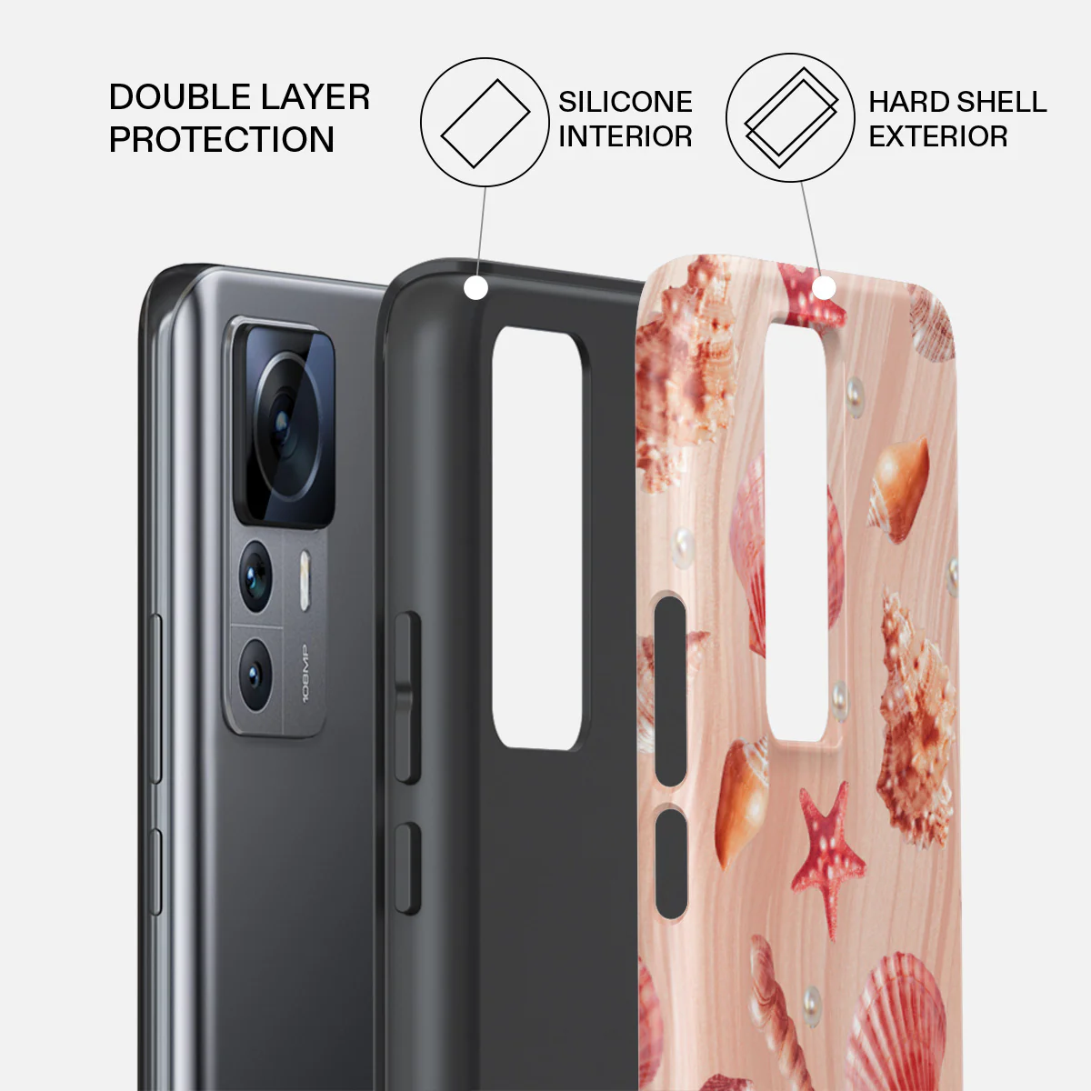 Seashells - Xiaomi 12T Case - Image 2