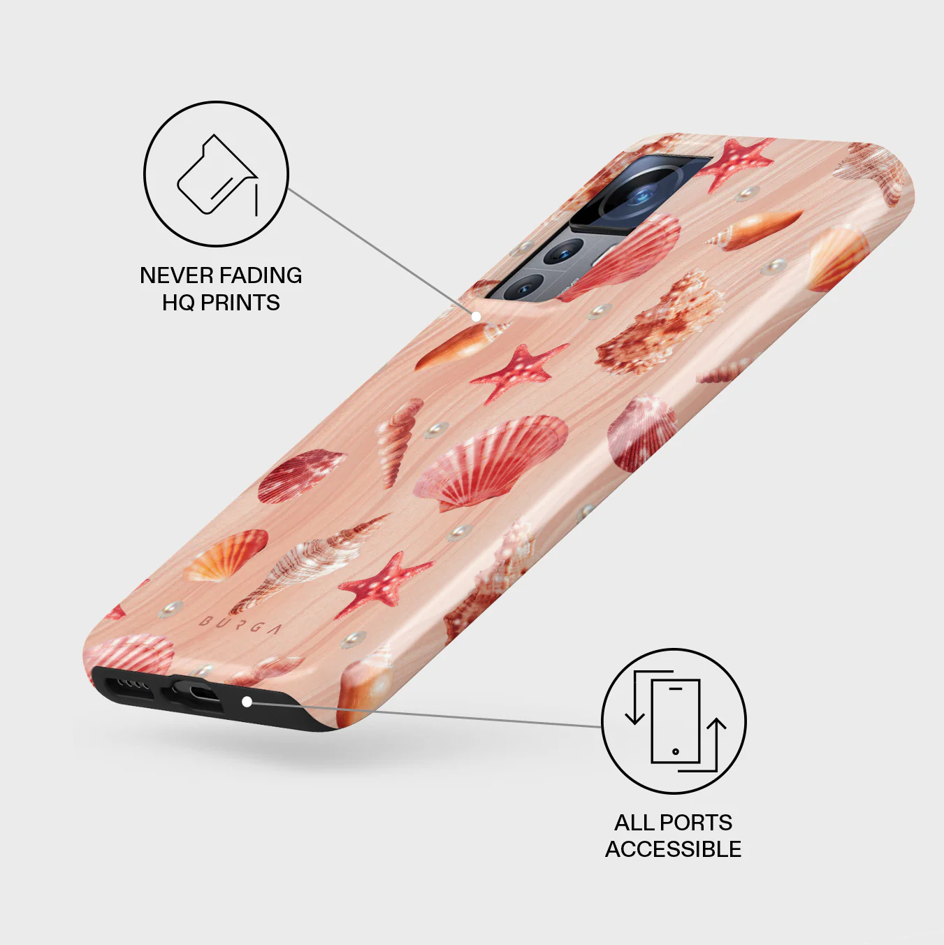 Seashells - Xiaomi 12T Pro Case - Image 3