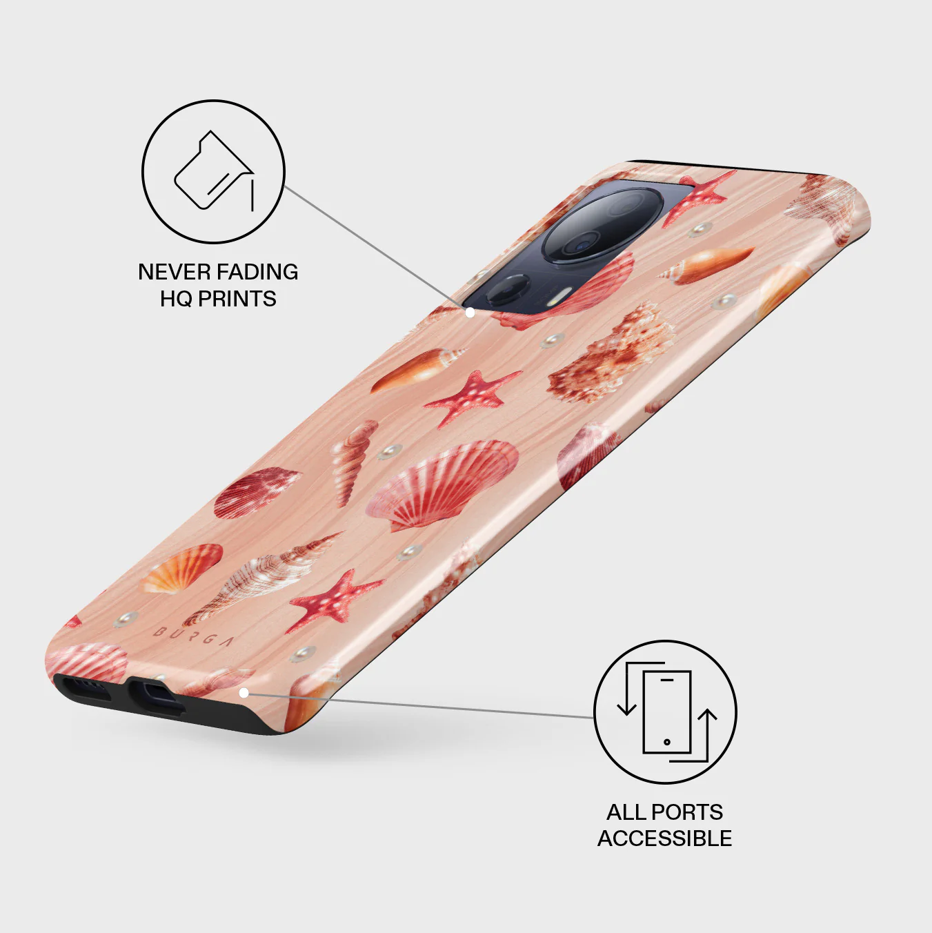 Seashells - Xiaomi 13 Lite Case - Image 3