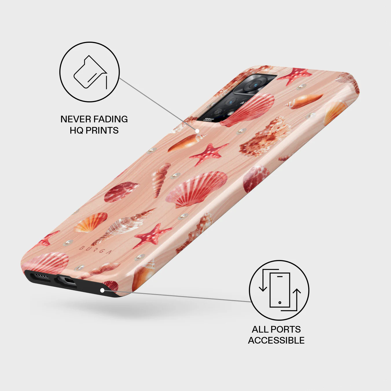 Seashells - Xiaomi Redmi Note 11 Pro+ Case - Image 3