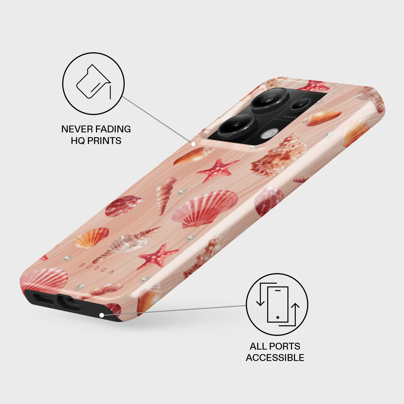 Seashells - Xiaomi Redmi Note 13 Pro 5G Case - Image 3