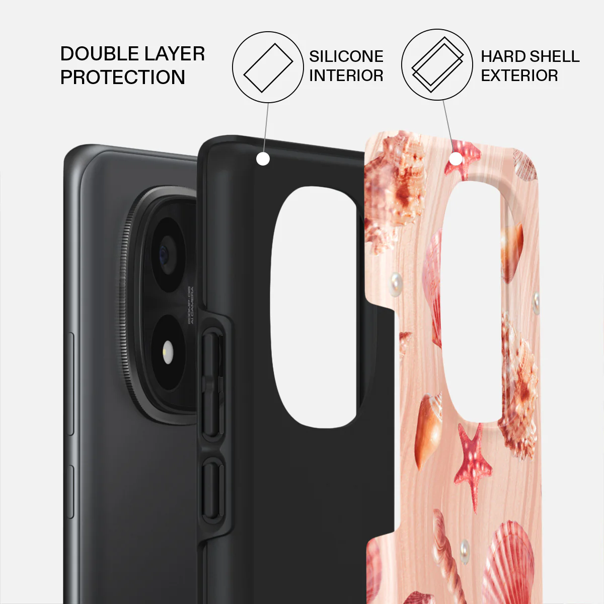 Seashells - Xiaomi Redmi Note 14 Pro 5G Case - Image 2
