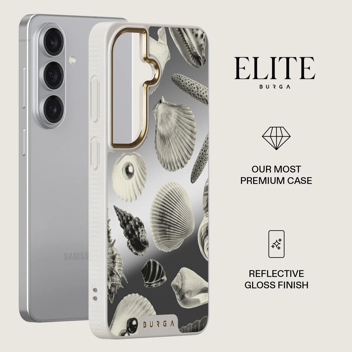 Shell Mosaic - Samsung Galaxy S26 Plus Case - Image 74