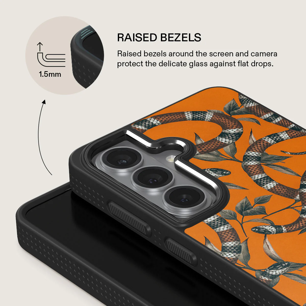 Bitter Apricot - Snake Samsung Galaxy S26 Case - Image 15
