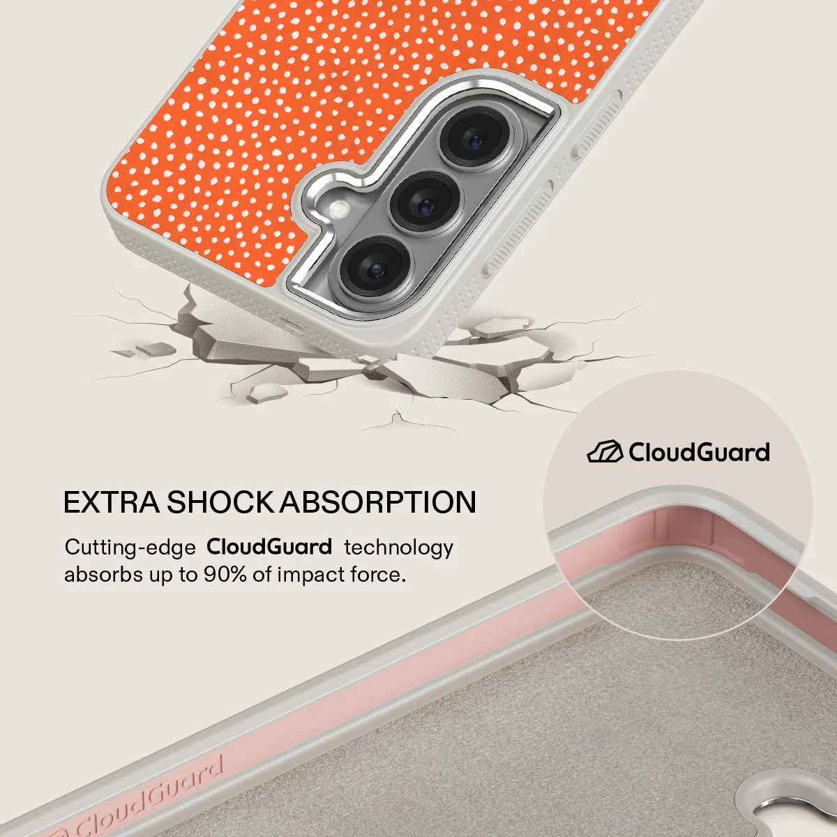 Vintage Edition - Spots Samsung Galaxy S26 Case - Image 35