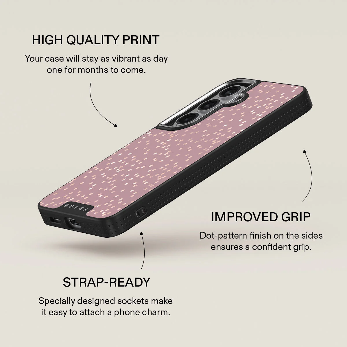 Hot Cocoa - Spotted Samsung Galaxy S26 Case - Image 23