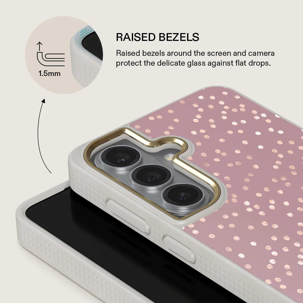 Hot Cocoa - Spotted Samsung Galaxy S26 Case - Image 29