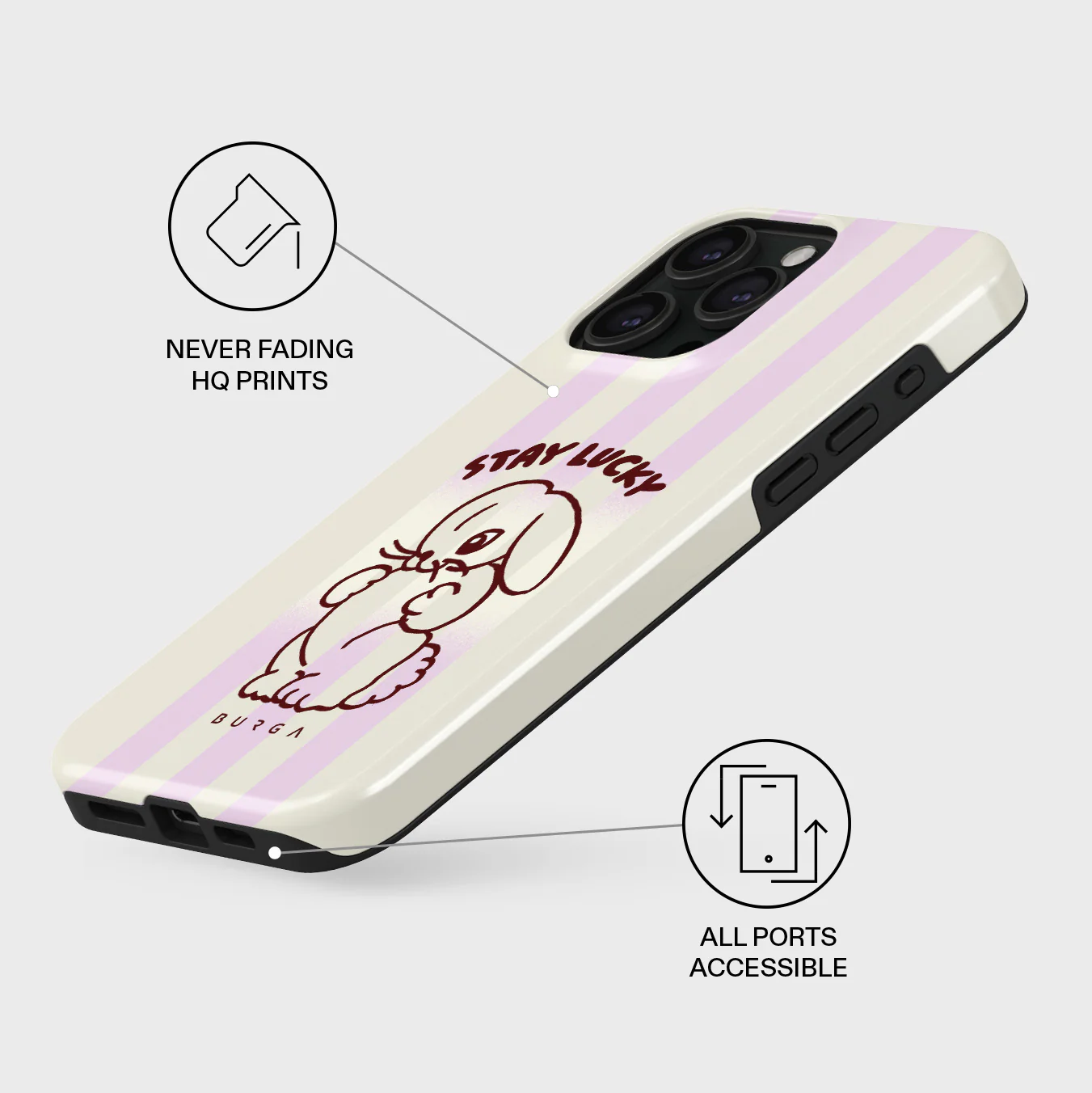 Stay Lucky - iPhone 15 Pro Case - Image 3