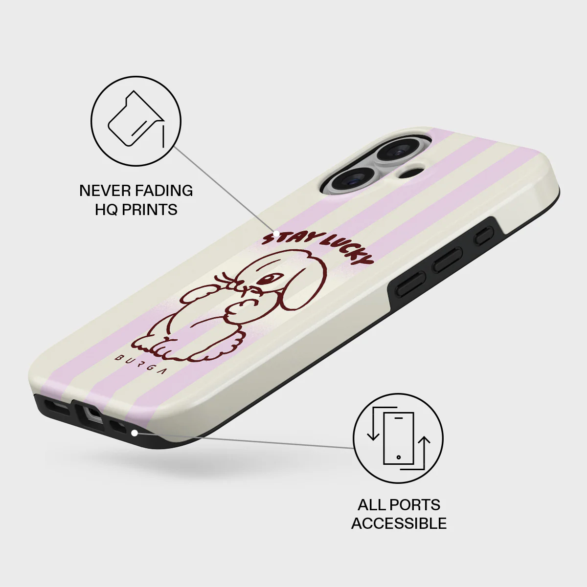 Stay Lucky - iPhone 16 Plus Case - Image 3