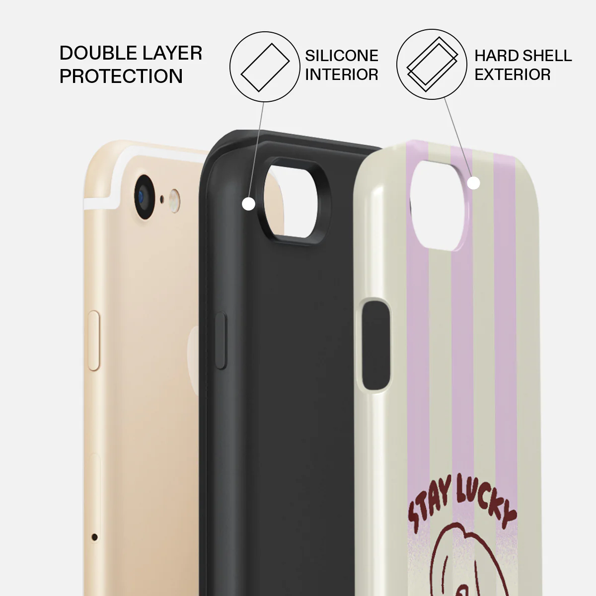 Stay Lucky - iPhone 7 / iPhone 8 Case - Image 2