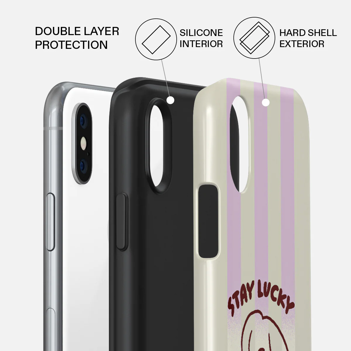 Stay Lucky - iPhone X / XS Case - Image 6