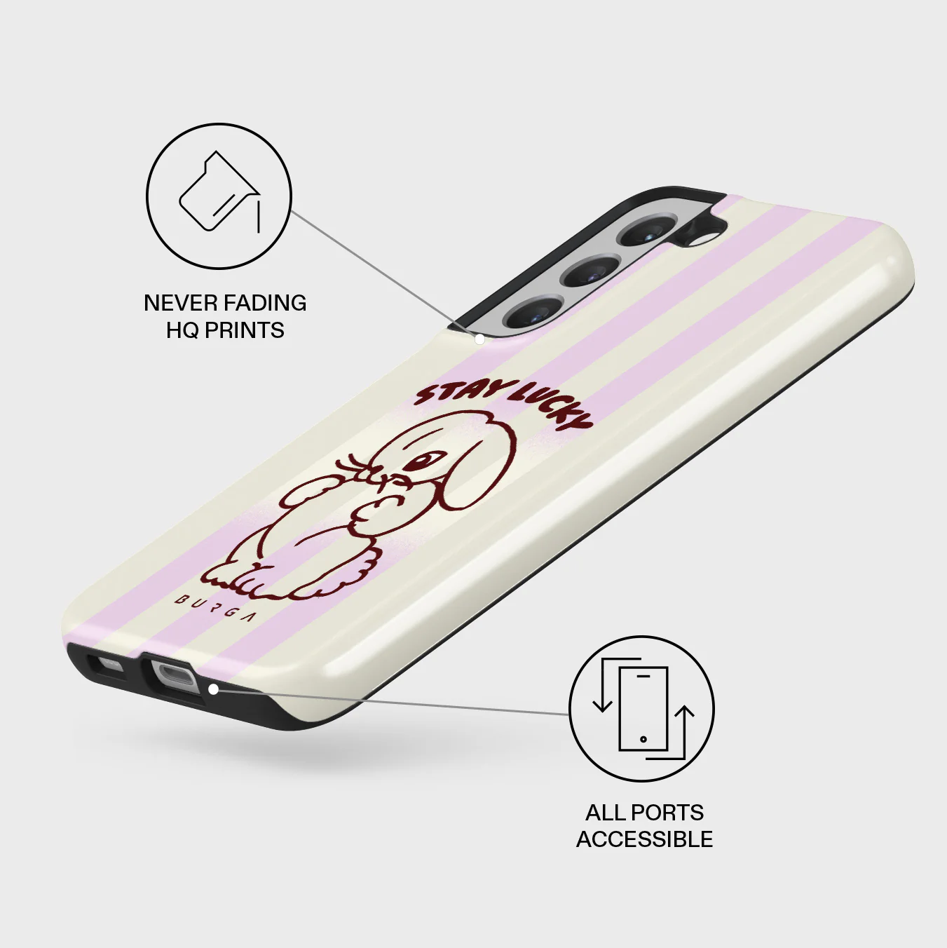 Stay Lucky - Samsung Galaxy S22 Case - Image 3