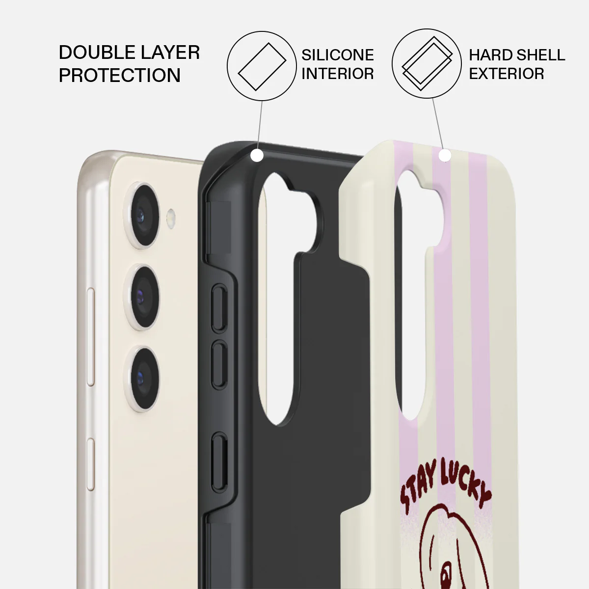 Stay Lucky - Samsung Galaxy S23 Case - Image 2