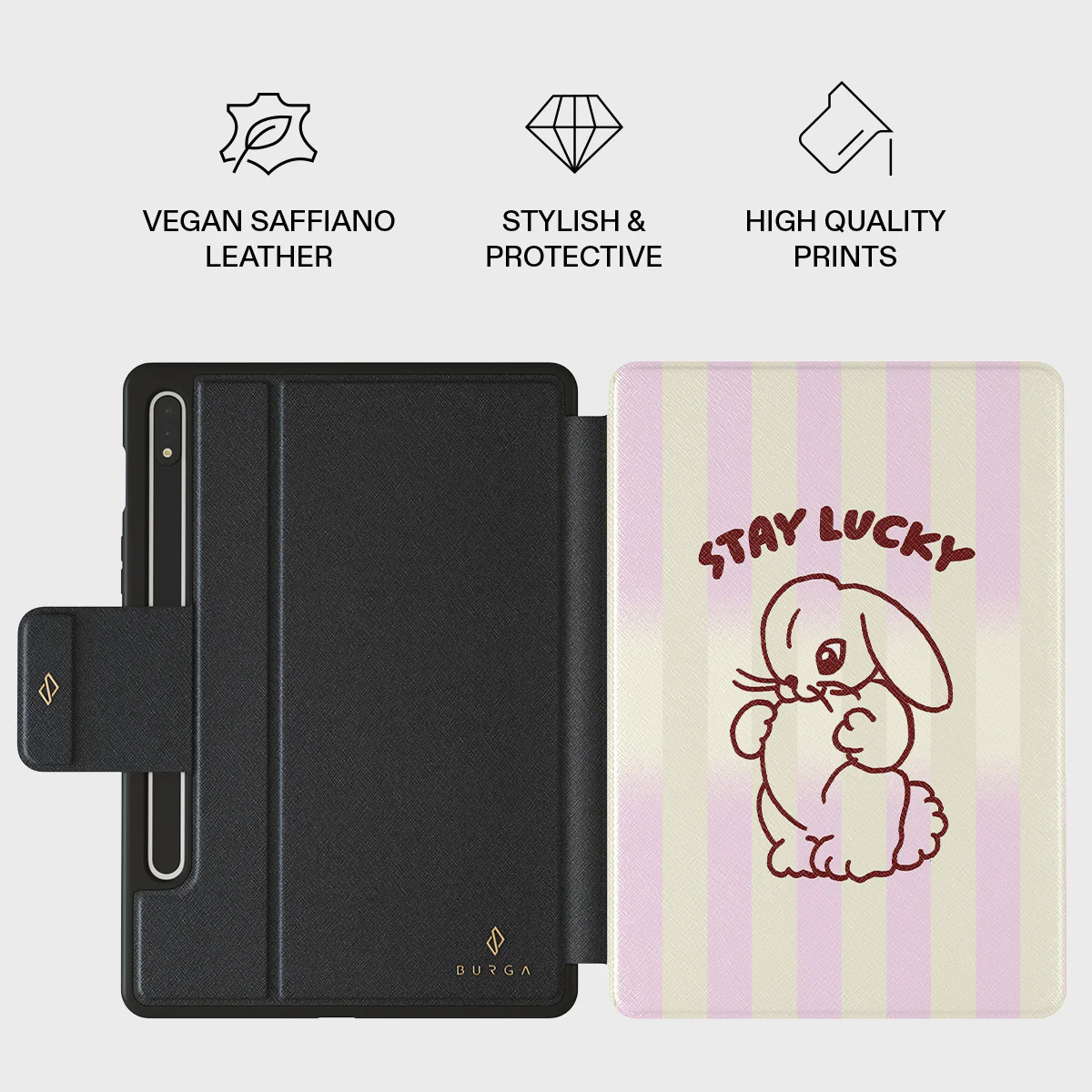 Stay Lucky - Samsung Galaxy Tab S9+ Case - Image 2