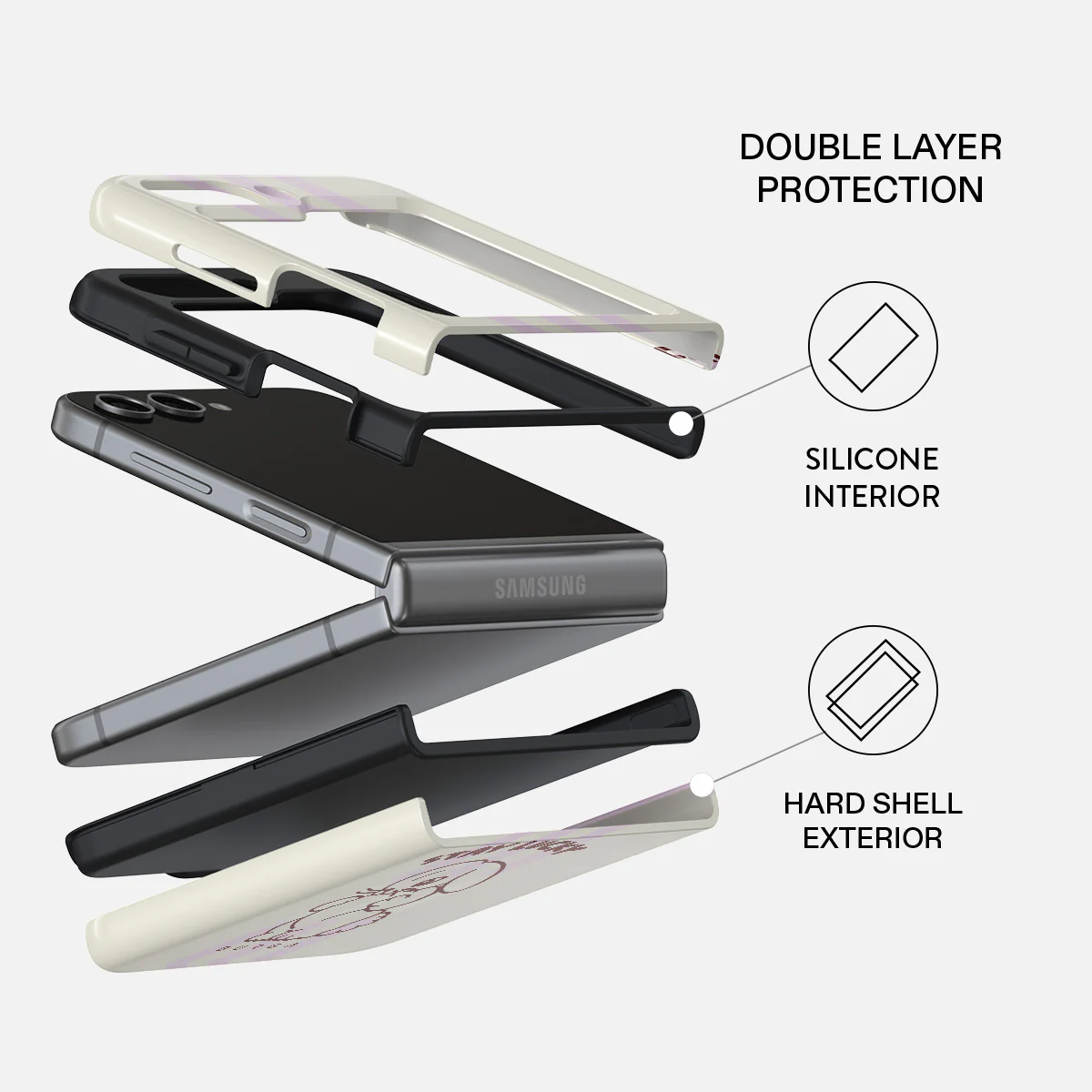 Stay Lucky - Samsung Galaxy Z Flip 5 Case - Image 2