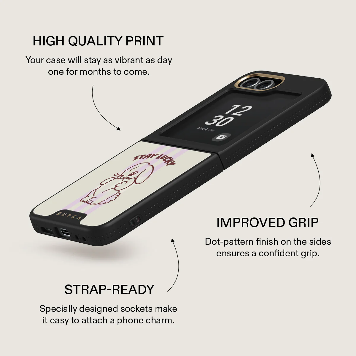 Stay Lucky - Samsung Galaxy Z Flip 6 Case - Image 10