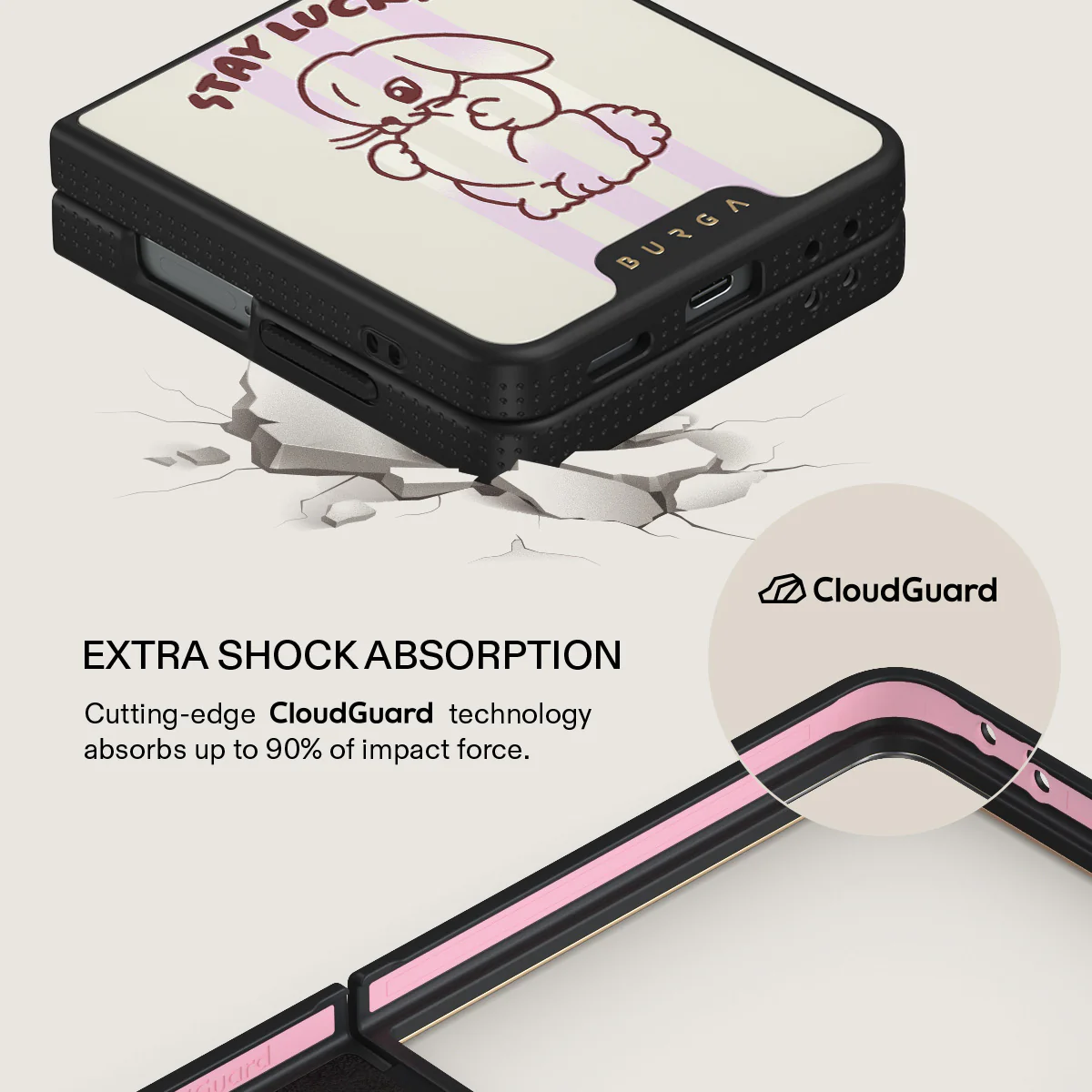 Stay Lucky - Samsung Galaxy Z Flip 7 Case - Image 7