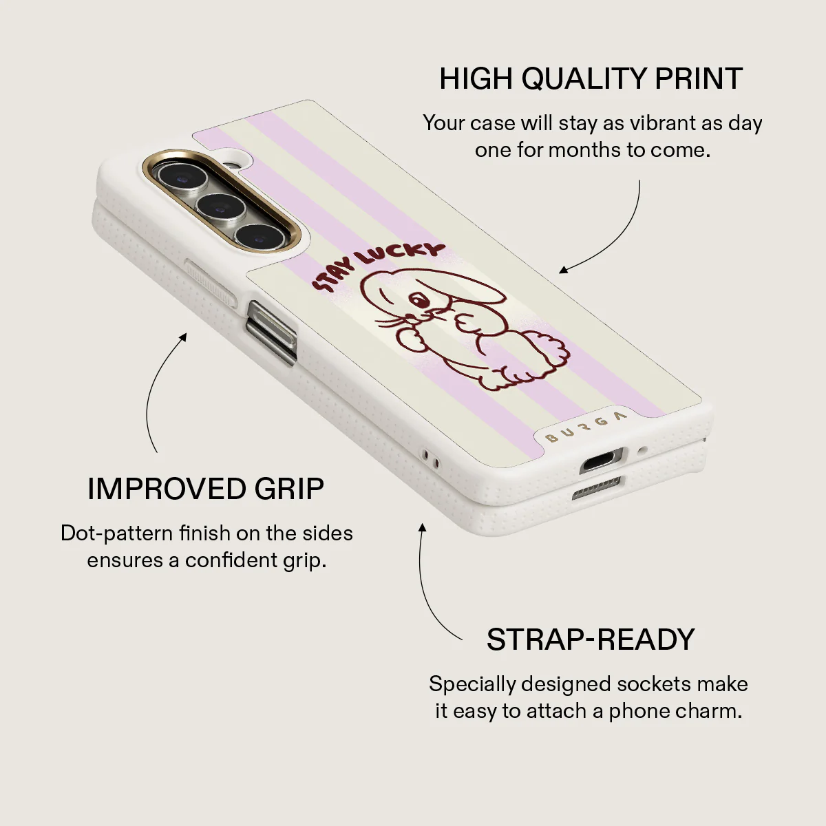 Stay Lucky - Samsung Galaxy Z Fold 5 Case - Image 19