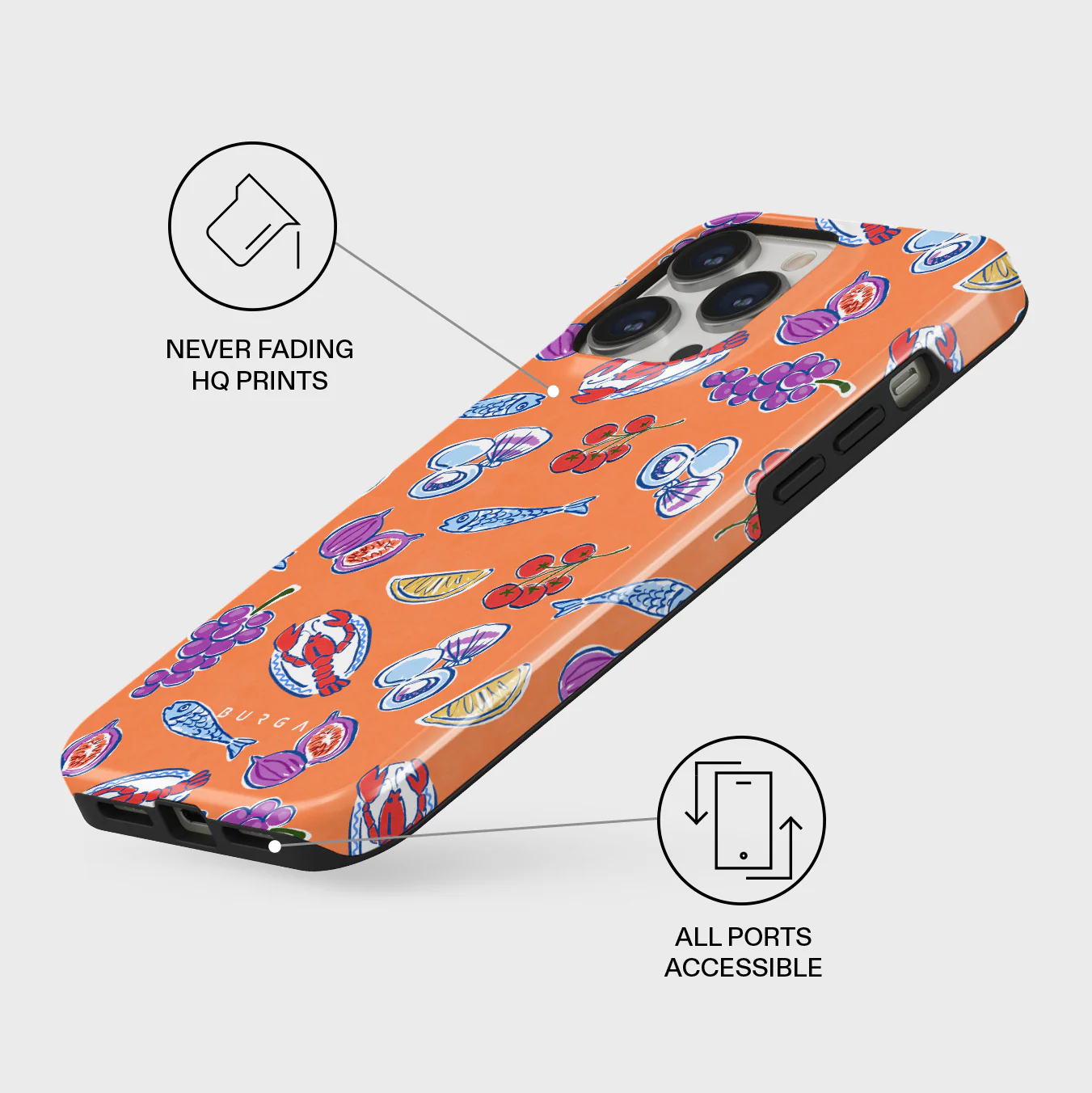 Sunset Dinner - iPhone 14 Pro Max Case - Image 3