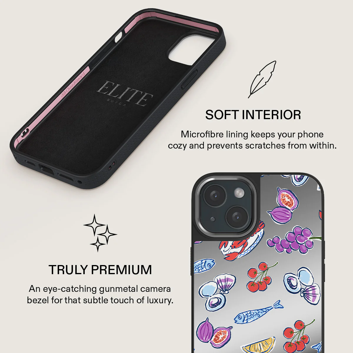 Sunset Dinner - iPhone 15 Case - Image 40