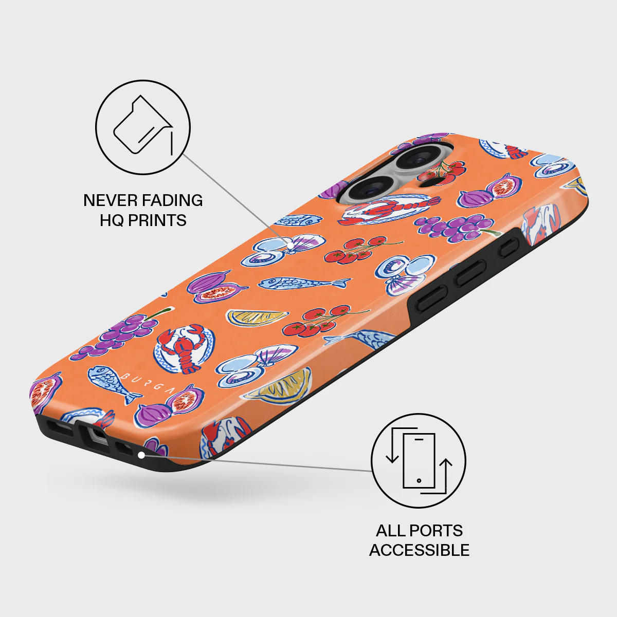 Sunset Dinner - iPhone 16 Plus Case - Image 3