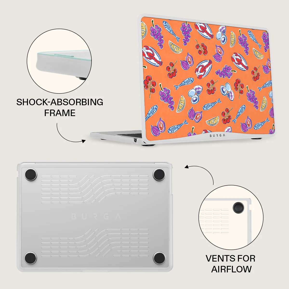 Sunset Dinner - Macbook Case - Image 12