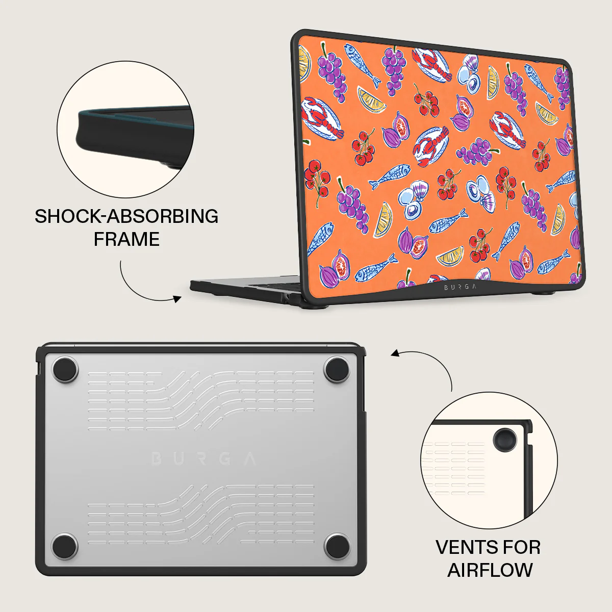 Sunset Dinner - Macbook Case - Image 13