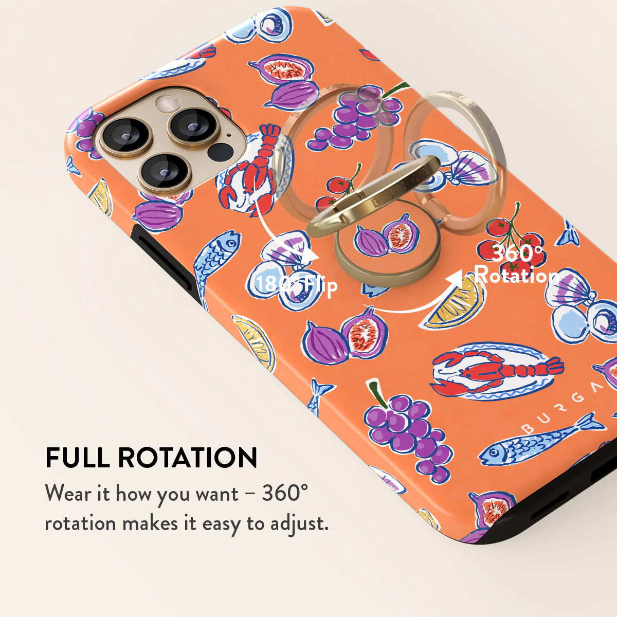 Sunset Dinner - Adhesive Ring Holder - Image 8