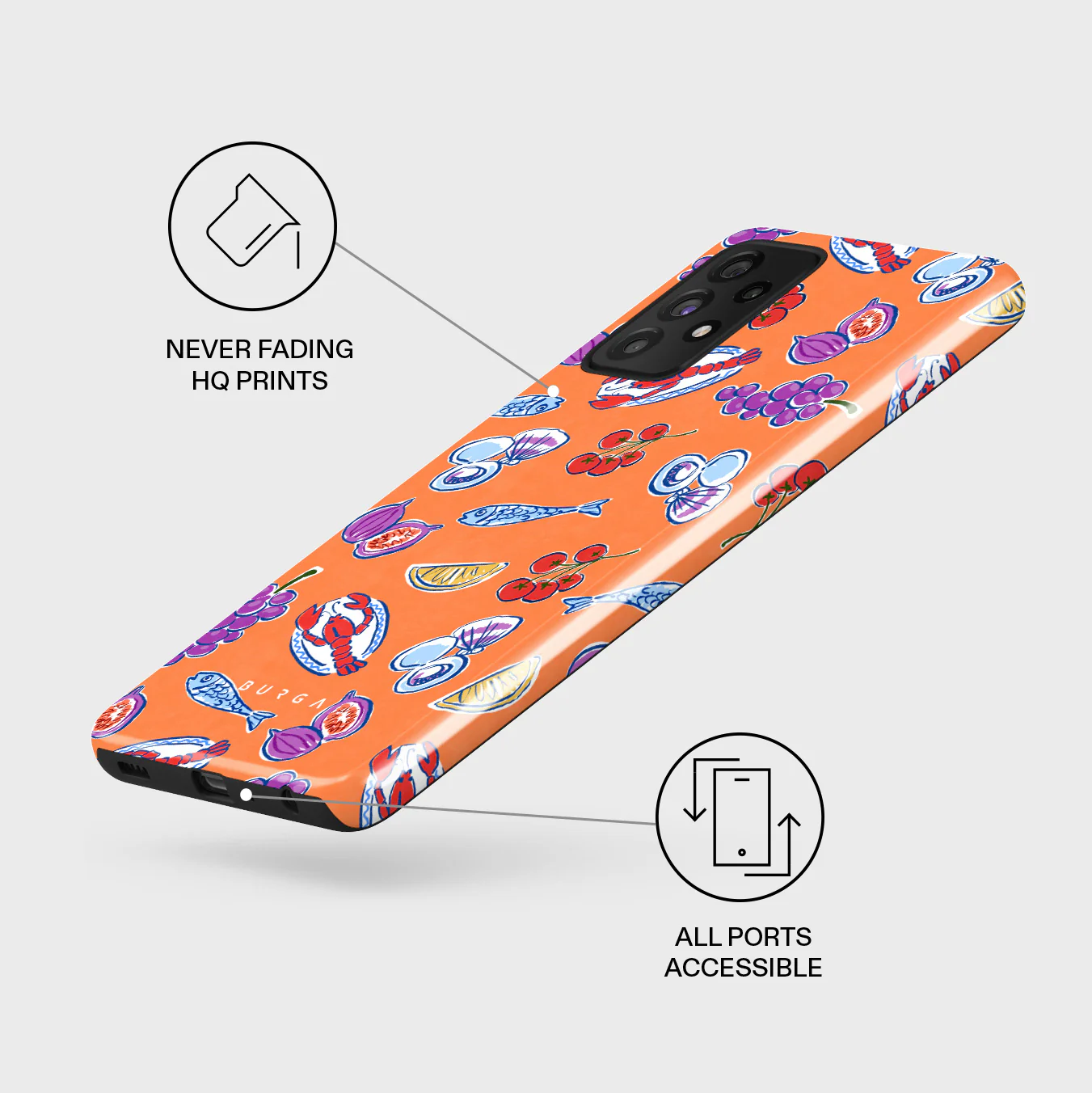 Sunset Dinner - Samsung Galaxy A52 / A52S 4G / 5G Case - Image 3