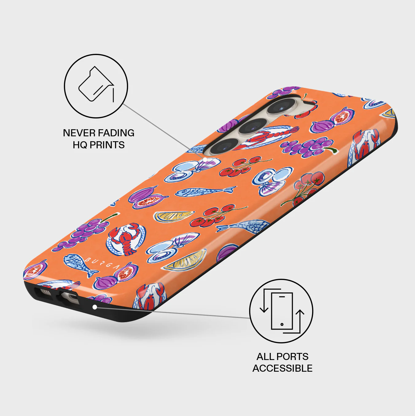 Sunset Dinner - Samsung Galaxy S23 Case - Image 3