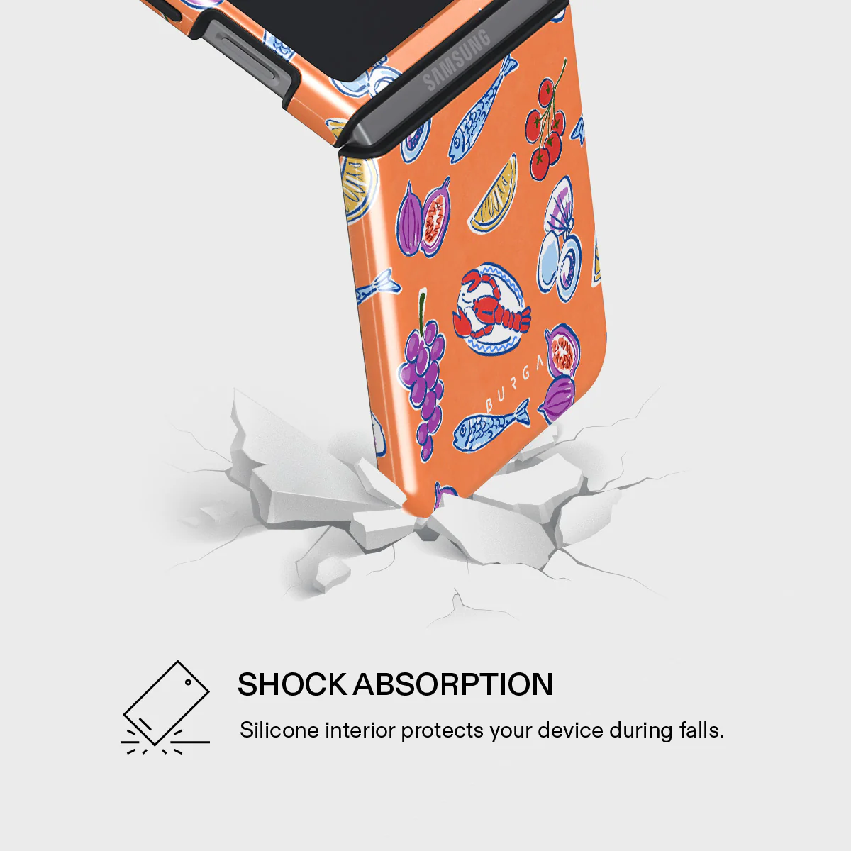 Sunset Dinner - Samsung Galaxy Z Flip 5 Case - Image 4