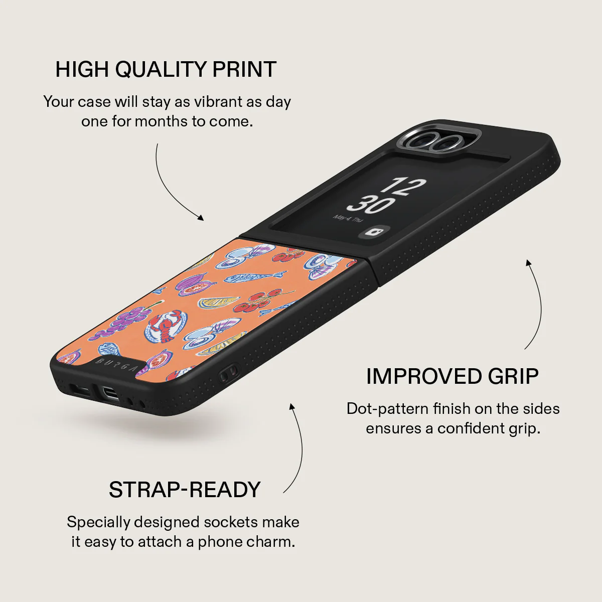Sunset Dinner - Samsung Galaxy Z Flip 6 Case - Image 17