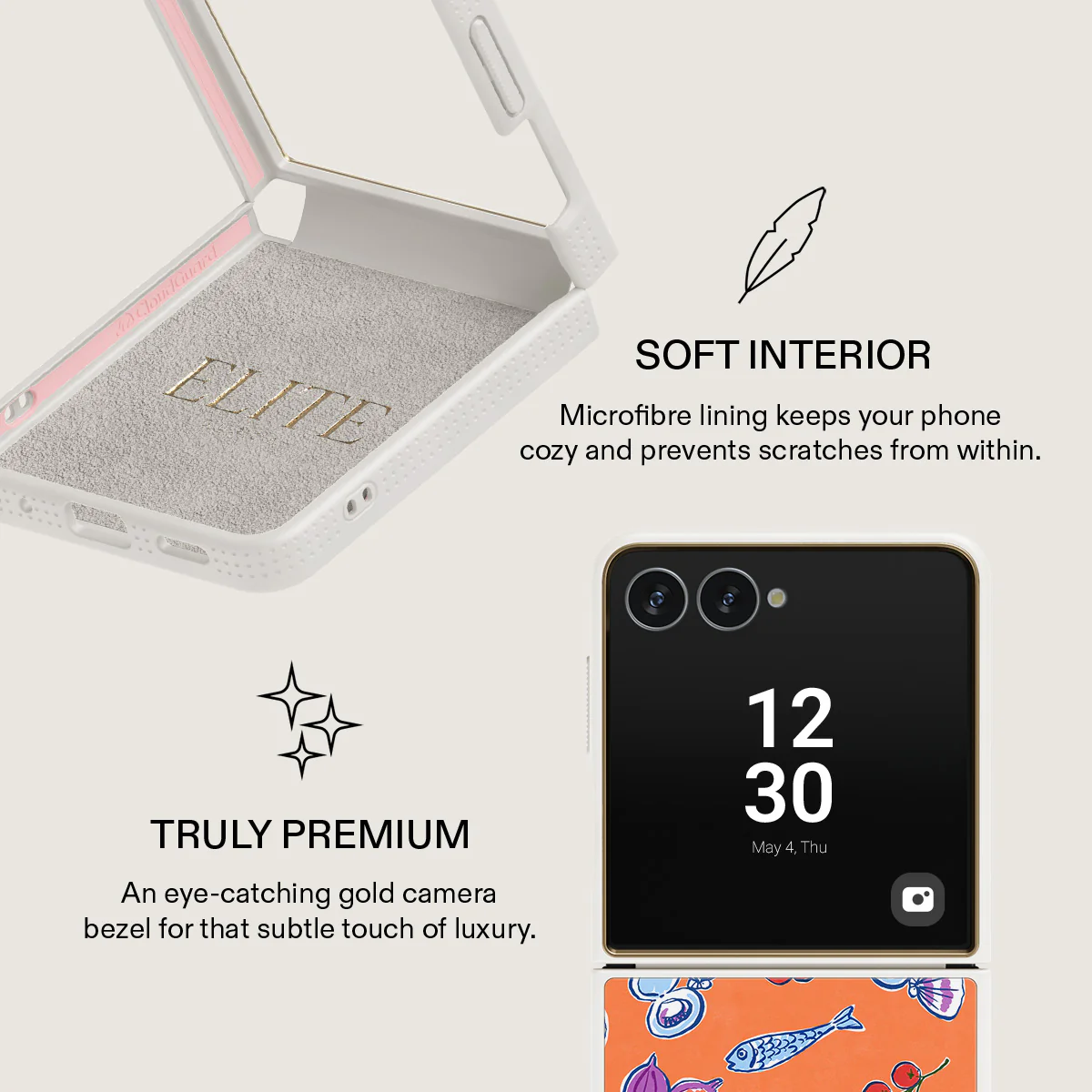 Sunset Dinner - Samsung Galaxy Z Flip 7 Case - Image 24
