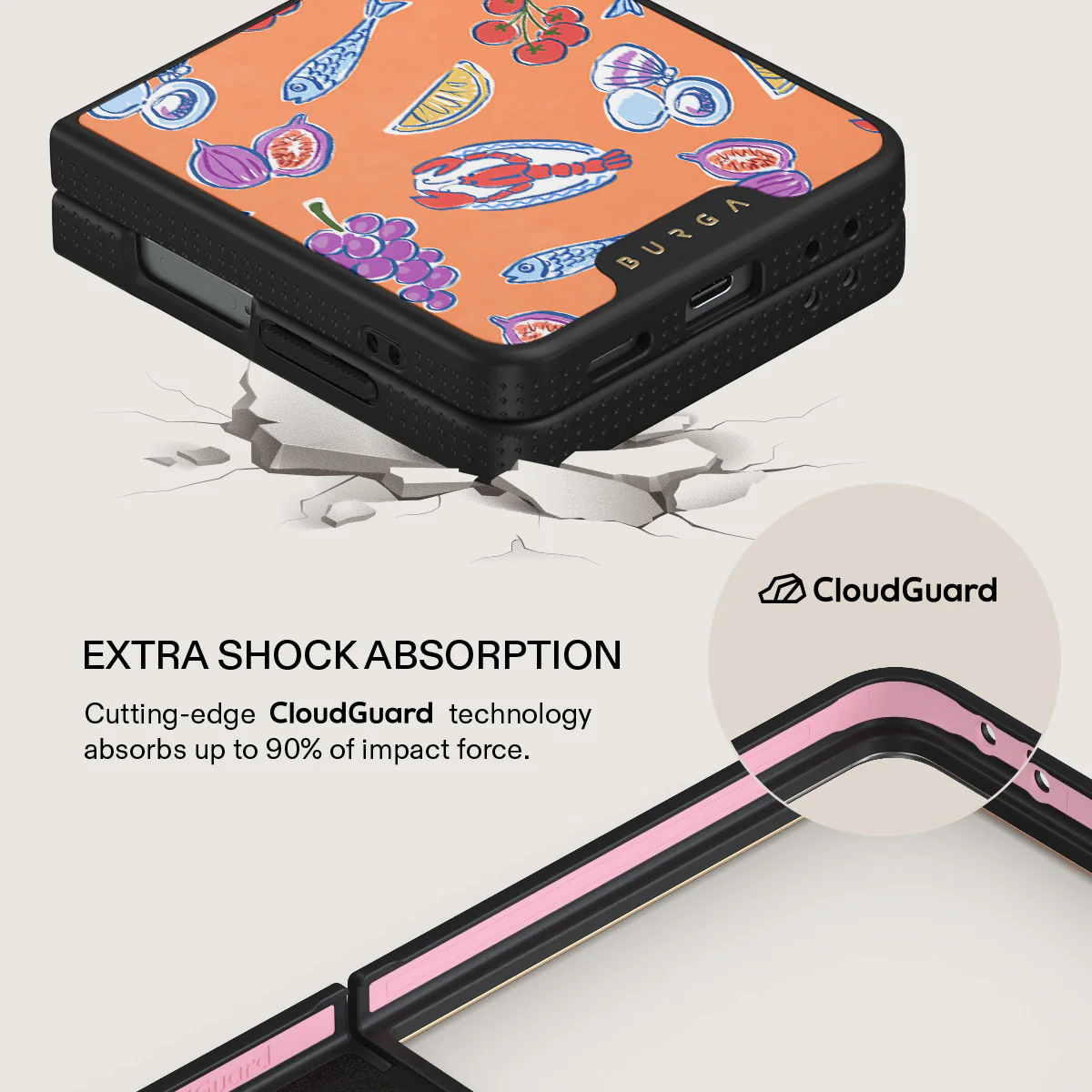 Sunset Dinner - Samsung Galaxy Z Flip 7 Case - Image 7