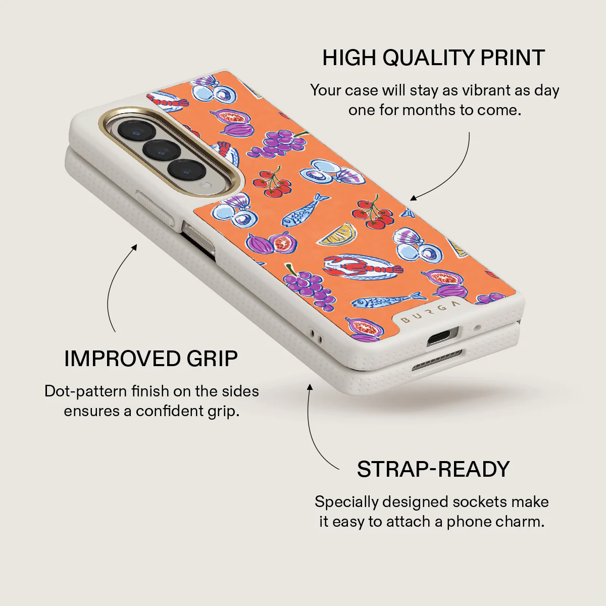 Sunset Dinner - Samsung Galaxy Z Fold 6 Case - Image 19