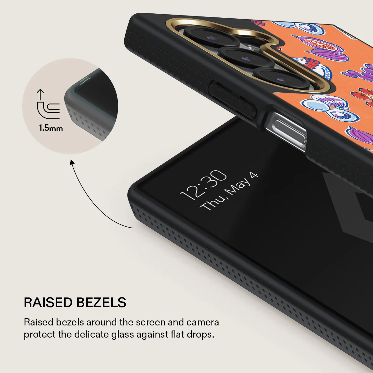 Sunset Dinner - Samsung Galaxy Z Fold 6 Case - Image 4